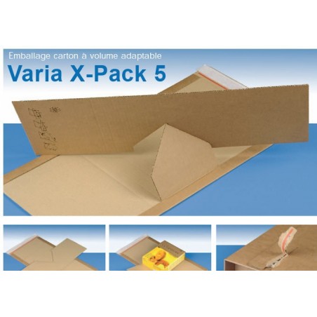 Varia X-Pack 5  format 350x320x80 mm