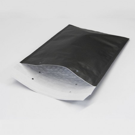 Enveloppes à bulles ECO D/4 NOIRES format 180x260 mm