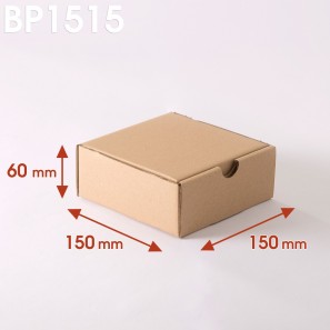 Boîte postale brune 150x150x60 mm 