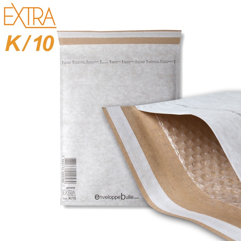 enveloppe à bulle ECO K10 pochette matelassé FORMAT 350 X 470 mm