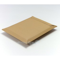 Enveloppe carton B-Box 1 MARRON format 176x250 mm 