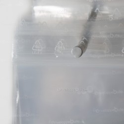 Sachets plastiques à fermeture ZIP 80x120mm  avec trou de suspension