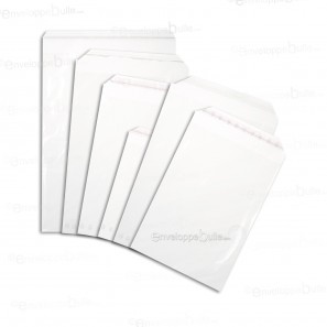 Sachets plastiques AUTOCOLLANTS 165x220mm standard 50µ