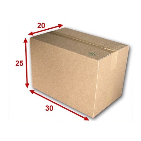 Boîte carton (N°32) format 300x250x200 mm 