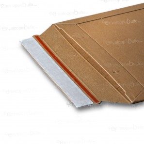 Enveloppe carton B-Box 1 MARRON format 176x250 mm 