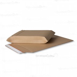 Enveloppe carton B-Box 2 MARRON format 215x270 mm 