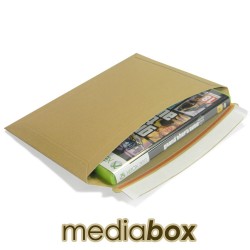 Enveloppe carton MEDIA-BOX pour 1 DVD / BLURAY