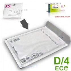 Enveloppes à bulles ECO D/4 format 180x260 mm lettre suivie la poste