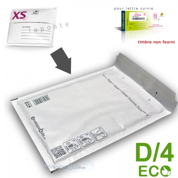 1 enveloppe de lettre suivie de format a4