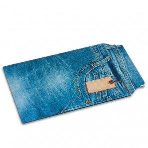 Enveloppe carton B-Box 4 imprimée JEANS format 250x353 mm 