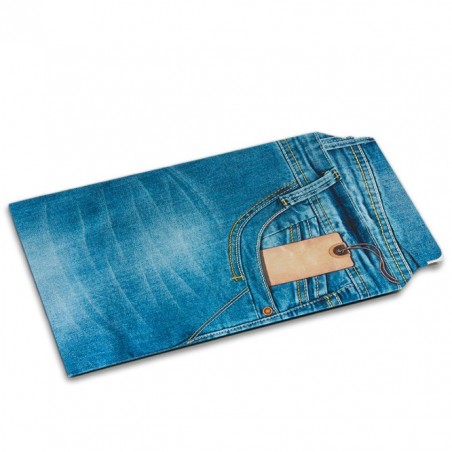 Enveloppe carton B-Box 4 imprimée JEANS format 250x353 mm 