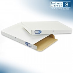 Boîte Pochette Carton S - hauteur 3cm - format 175x285 mm