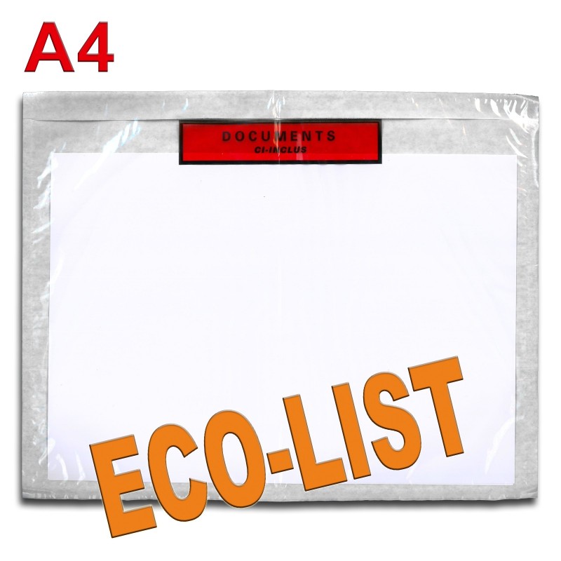 "Documents ci-inclus" ECO-LIST A4