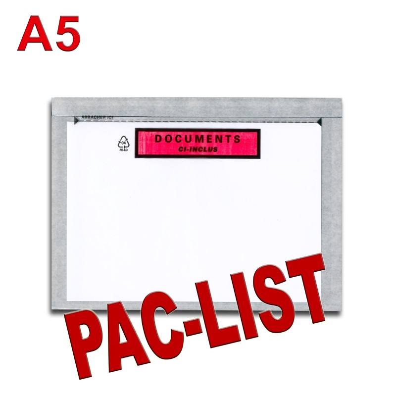 "Documents ci-inclus" PAC-LIST" A5