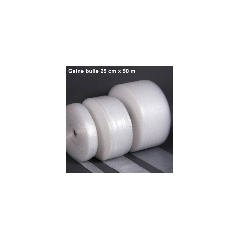 Gaine bulle d'air 25cm x 50m