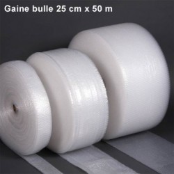 Gaine bulle d'air 25cm x 50m
