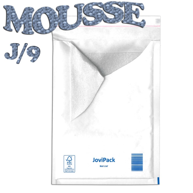 Enveloppes matelassées MOUSSE J/9 format 300x440 mm