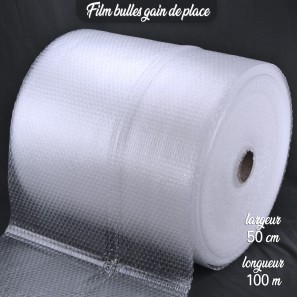 Rouleau bulles d'air GAIN DE PLACE 50cm x 100m