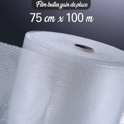 Rouleau bulles d'air GAIN DE PLACE 75cm x 100m