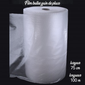 Rouleau bulles d'air GAIN DE PLACE 75cm x 100m