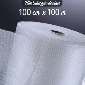 Rouleau bulles d'air GAIN DE PLACE 100cm x 100m