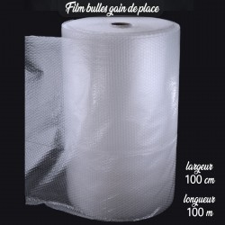 Rouleau bulles d'air GAIN DE PLACE 100cm x 100m