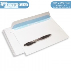 Enveloppes blanches C5 gamme Courrier+ C5-SF