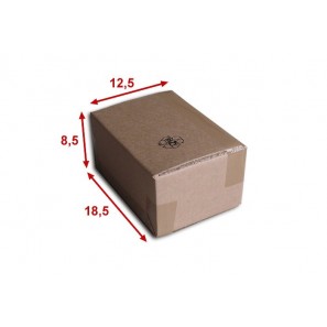 Boîte carton (N°5A) format 185x125x85 mm 