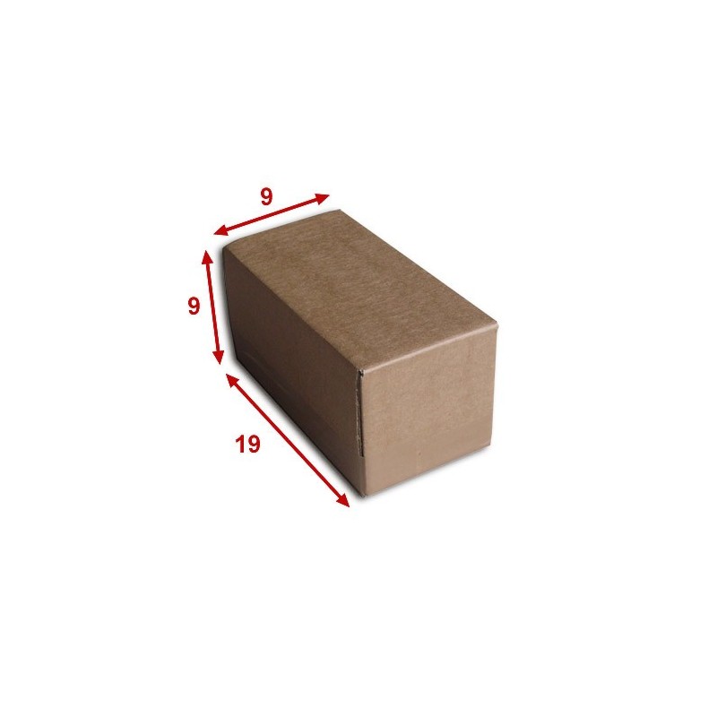 Boîte carton (N°6) format 190x90x90 mm 