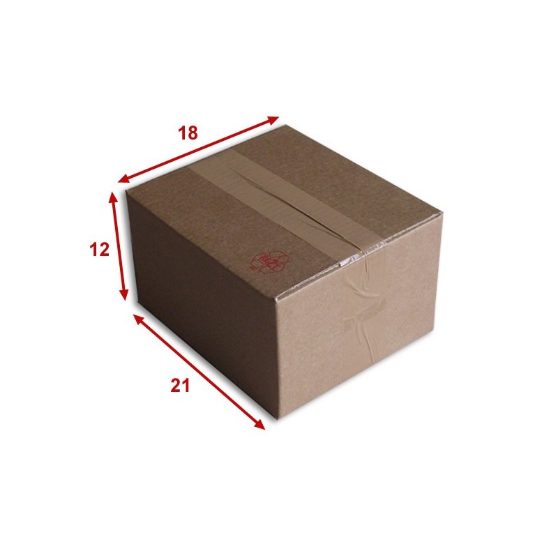 Boîte carton (N°15) format 210x180x120 mm 