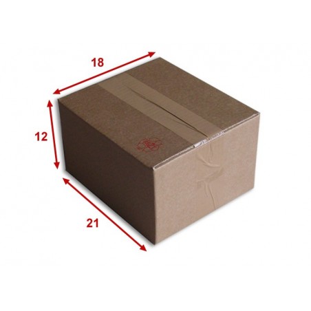 Boîte carton (N°15) format 210x180x120 mm 