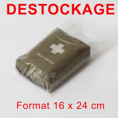 Déstockage Sachets plastiques SANS fermeture 160x240mm épaisseur standard 50µ