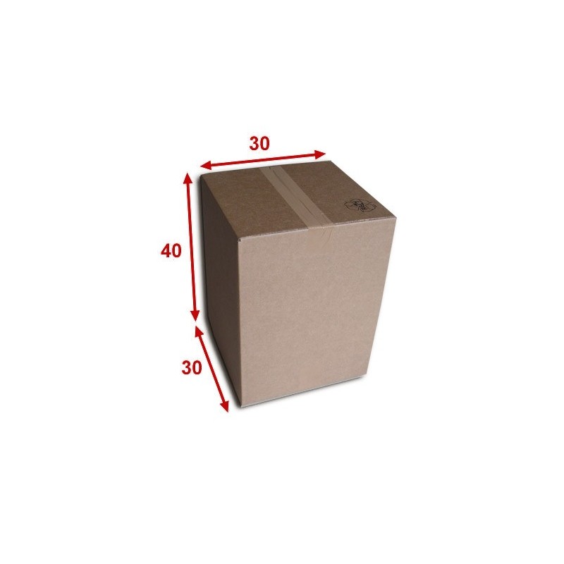 simple cannelure 300x300x400 mm 25 boîtes emballages cartons  n° 32B 