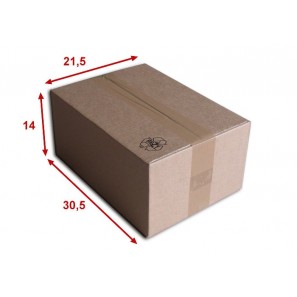 Boîte carton (N°36) format 305x215x140 mm 