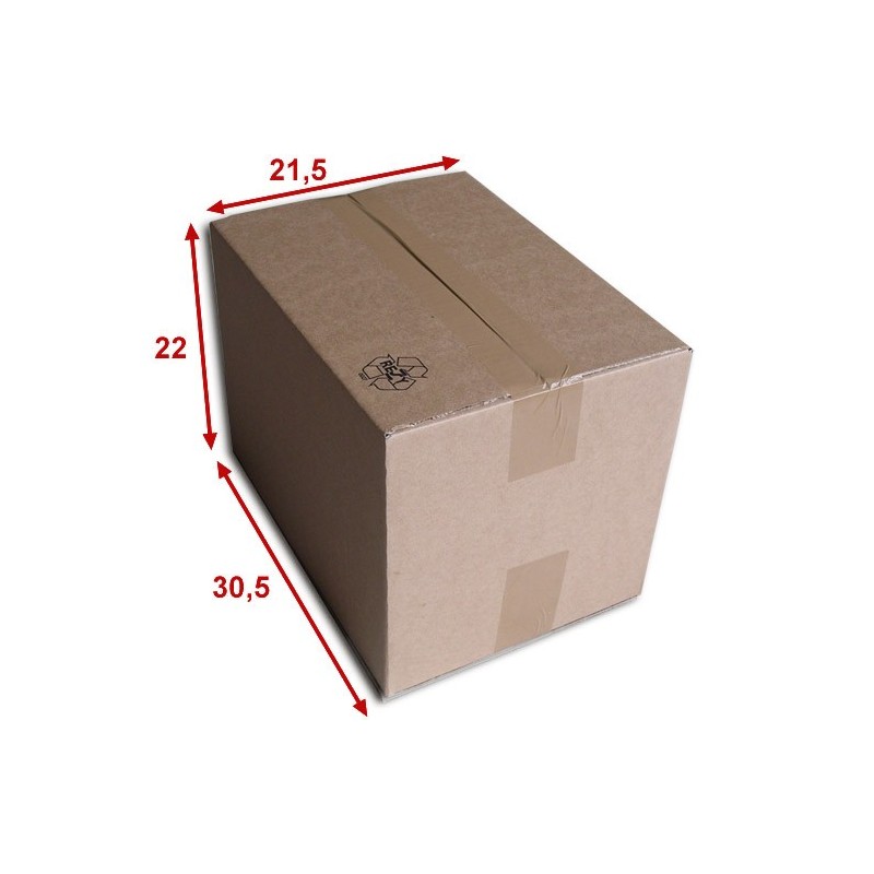 Boîte carton (N°37) format 305x215x220 mm 