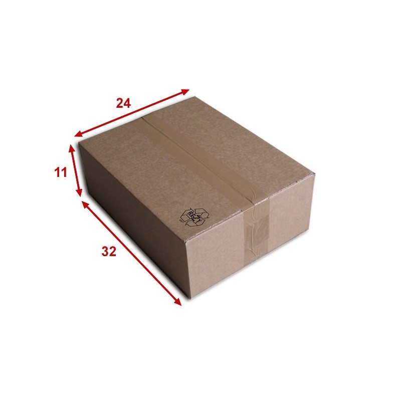 Boîte carton (N°39) format 320x240x110 mm 