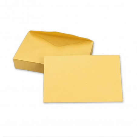 Enveloppes ELECTIONS 90x140 mm - jaune 80 g