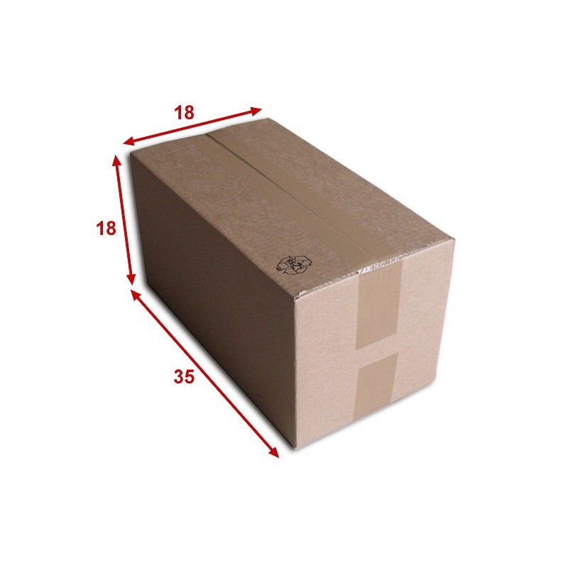 Boîte carton (N°44) format 350x180x180 mm 