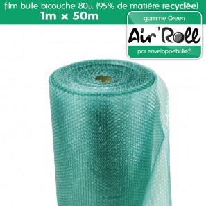 Rouleau bulle d'air GREEN 1m x 50m