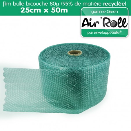 Rouleau bulle d'air GREEN 25cm x 50m