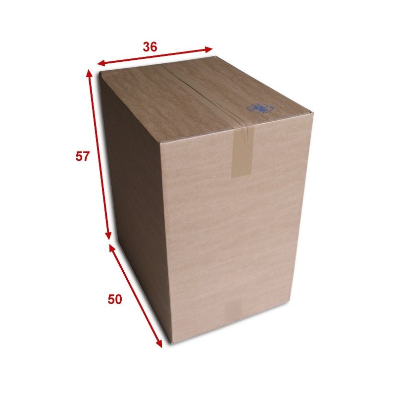 Boîte carton (N°63) format 500x360x570 mm 