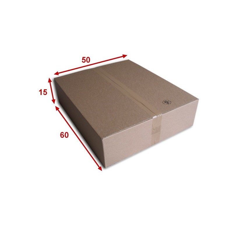 Boîte carton (N°70B) format 600x500x150 mm 