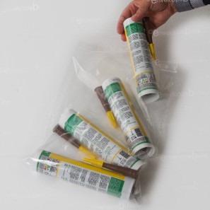 Sachets plastiques à fermeture ZIP 280x400mm standard 50µ