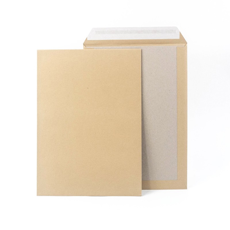 Lot De 5 Enveloppes Carton Blanches B-Box - Format 176x250 Mm, Rabat Auto-Adhésif