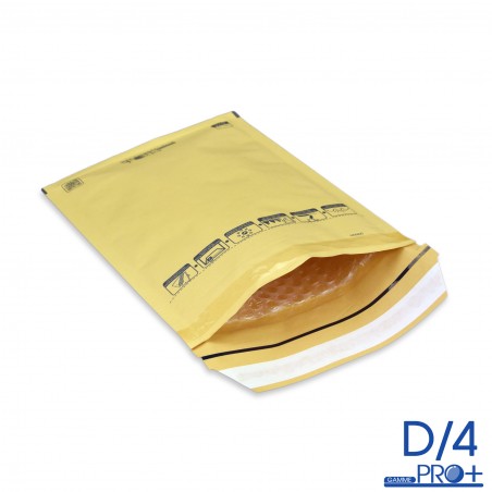 Enveloppes à bulles PRO+ marron D/4 format 180x265mm