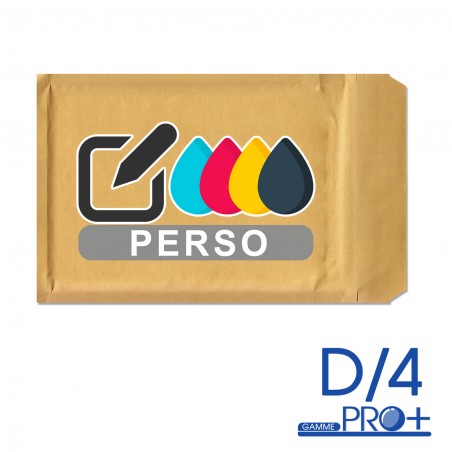 Enveloppes à bulles PRO+ marron D/4 format 180x265mm