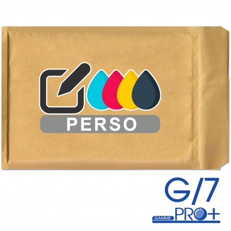 Enveloppes à bulles PRO+ marron G/7 format 230x340mm