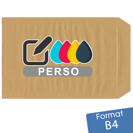 Enveloppe à dos carton B4 format 250x353mm