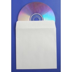 Enveloppes blanches CD/DVD