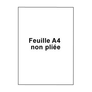 Enveloppes blanches C4 auto-adhésives